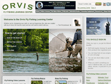 Tablet Screenshot of howtoflyfish.orvis.com