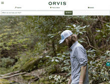 Tablet Screenshot of orvis.co.uk